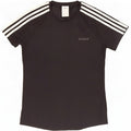 T-shirt Adidas Climalite da donna Top UK 12/14 poliestere nero medio