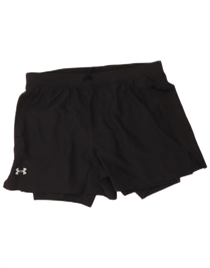 Pantaloncini sportivi da uomo Under Armour XL poliestere nero