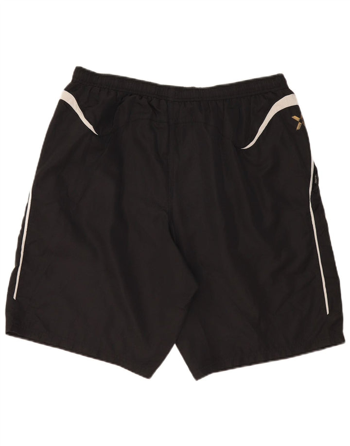 Pantaloncini sportivi da uomo Umbro 2XL Poliestere color block nero