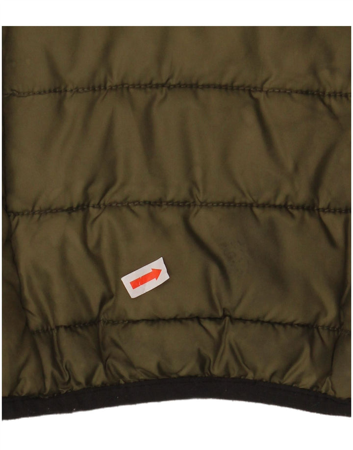 Giacca imbottita da uomo Ellesse UK 36 Small Khaki Poliestere