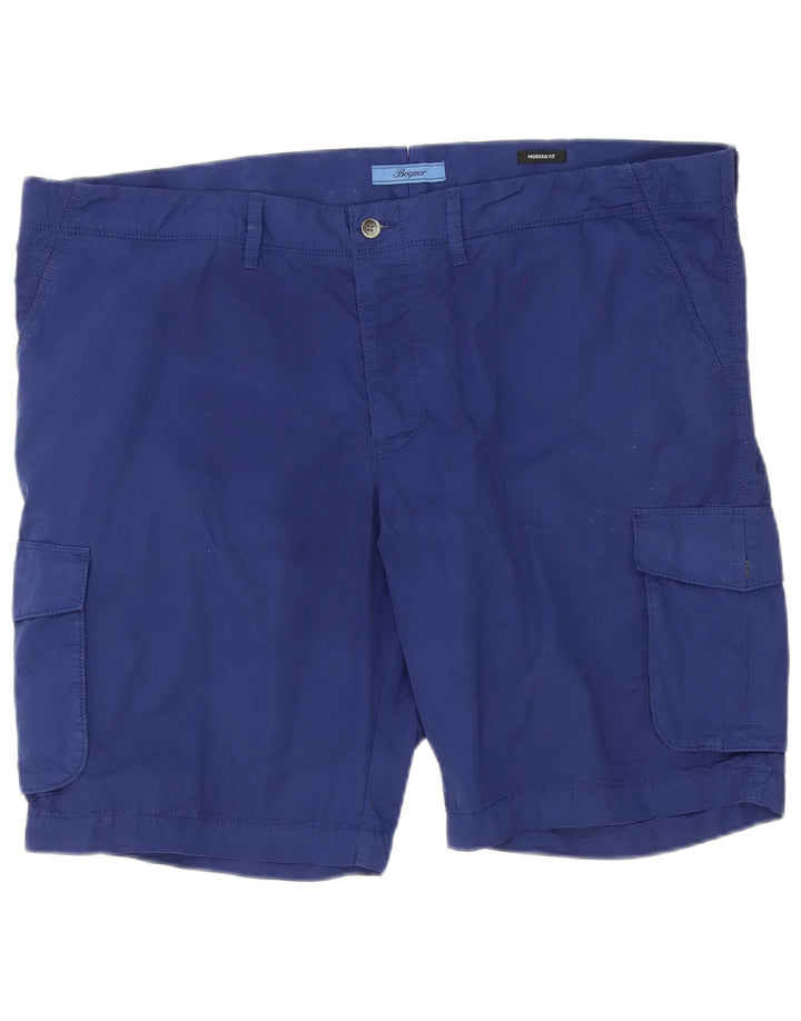 Pantaloncini cargo da uomo Bogner Modern Fit 3XL W44 cotone blu