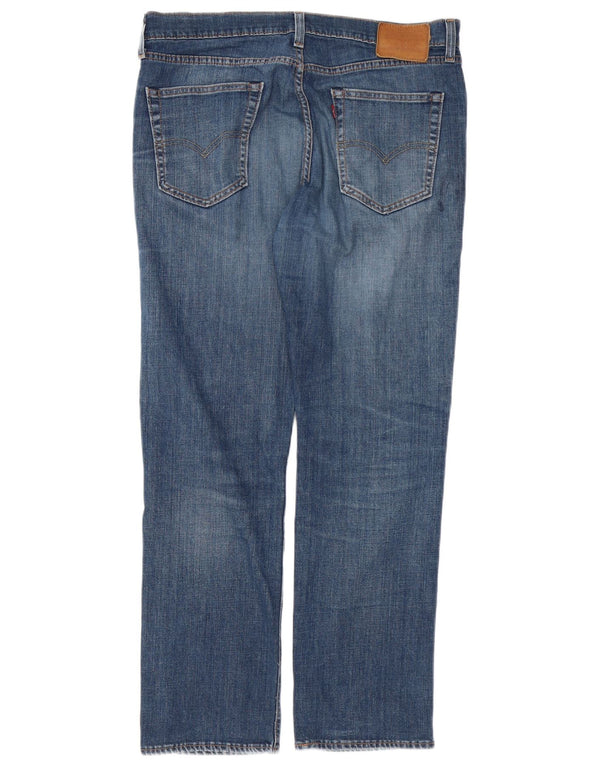 LEVI'S Jeans dritti da uomo 514 W34 L30 cotone blu