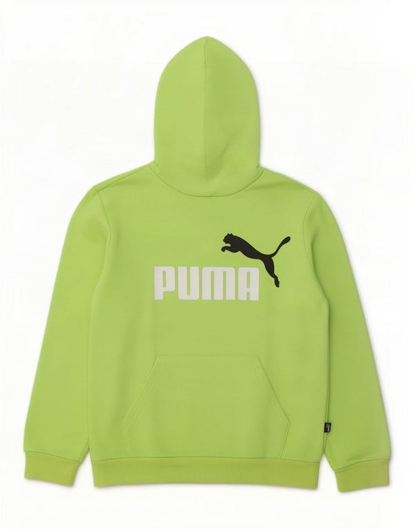 Felpa con cappuccio grafica da ragazzo Puma 11-12 anni Verde