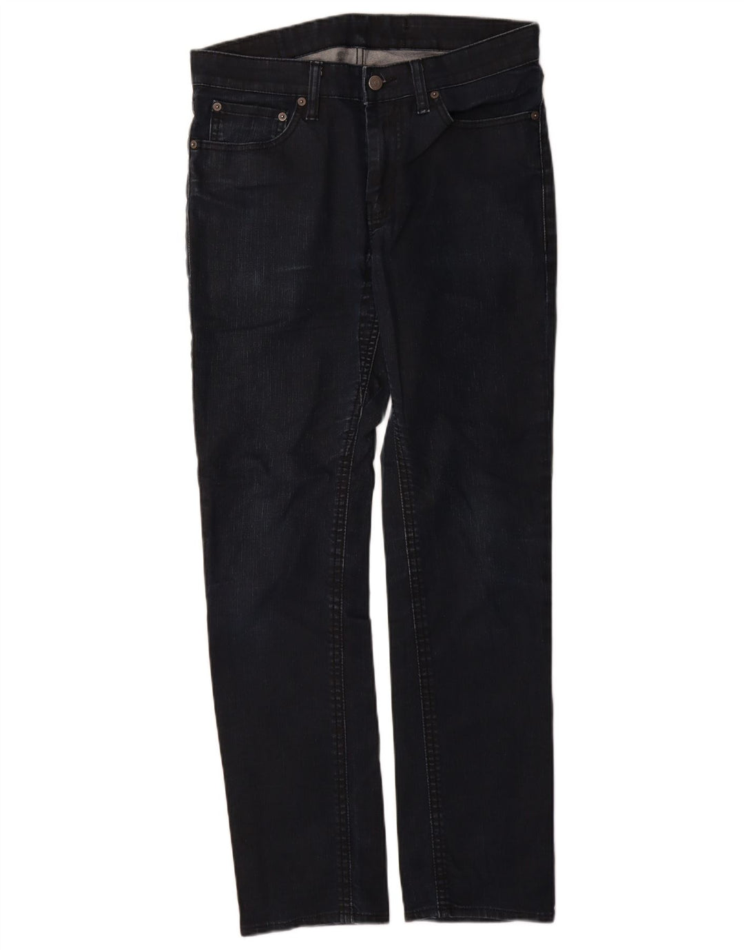 Levi's Uomo 511 Slim Jeans W32 L32 Cotone Blu Navy