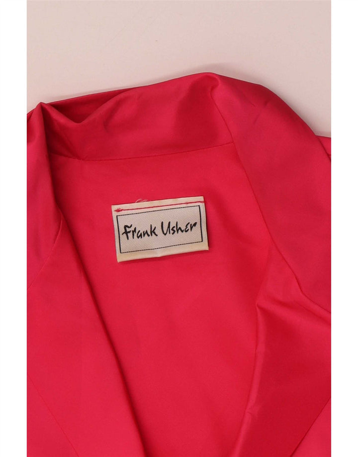 Camicetta a maniche lunghe da donna Frank Usher IT 44 Poliestere rosa medio