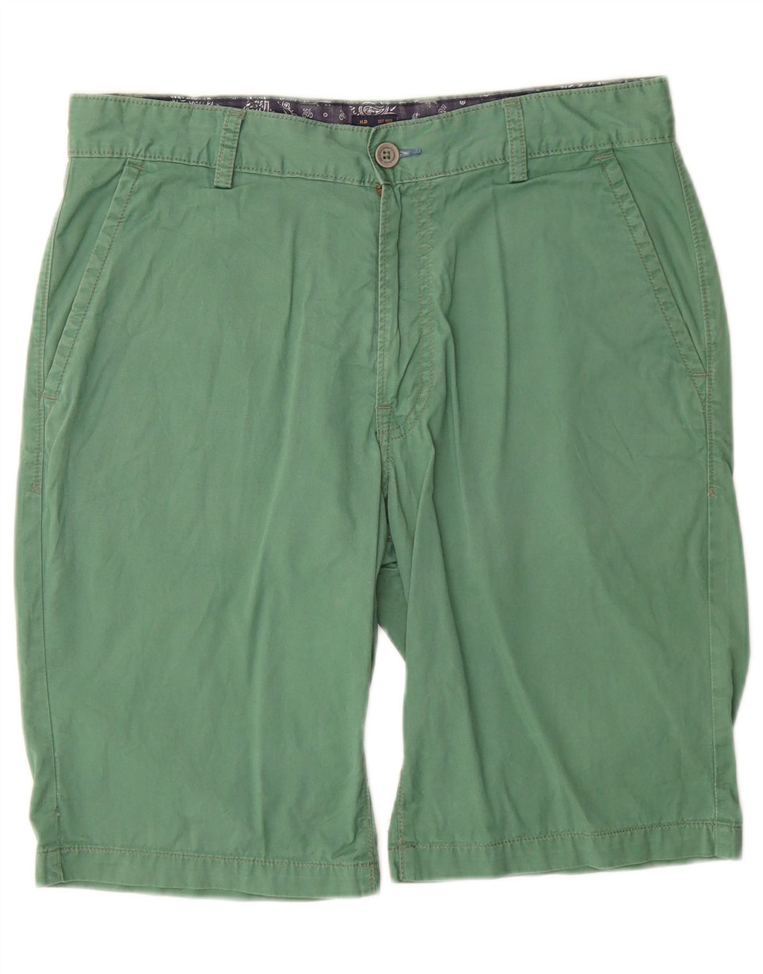 Pantaloncini chino da uomo Lee W31 in cotone verde medio