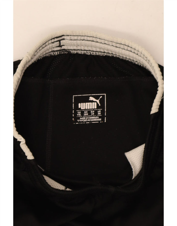 Pantaloncini sportivi Puma da ragazzo 13-14 anni XL Nero Poliestere