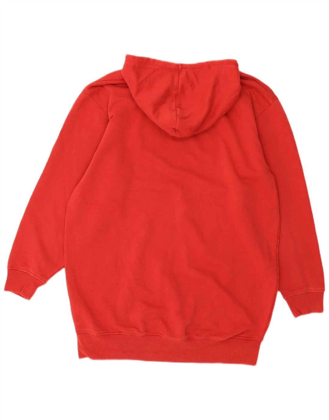 SALTROCK Abito da donna con cappuccio grafico oversize UK 12 Cotone rosso medio