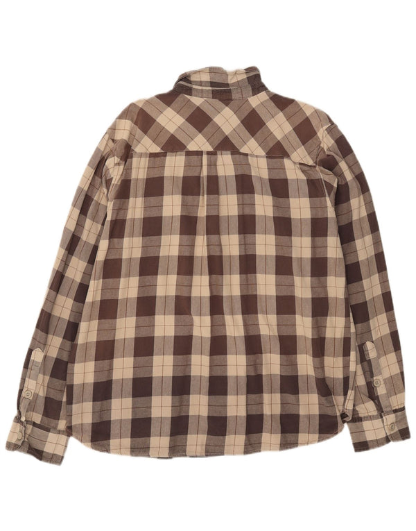 Camicia in flanella da uomo Mountain Warehouse 2XL Cotone a quadri marrone