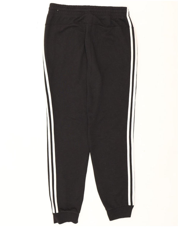 Pantaloni da tuta da donna Adidas Joggers UK 16/18 Large Nero Cotone