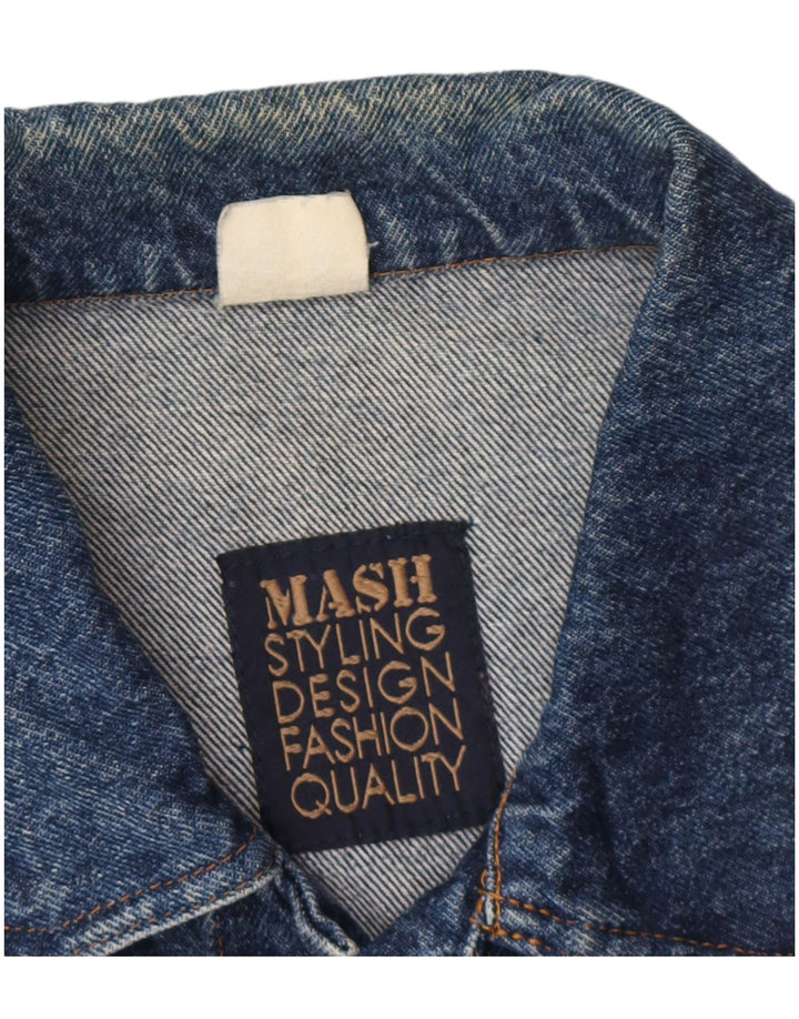 Giacca di jeans da uomo MASH grande blu