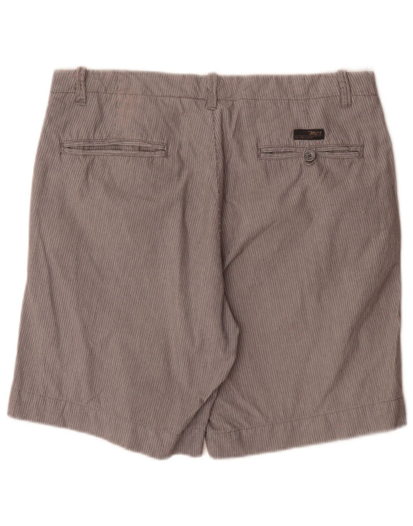 Pantaloncini chino da uomo Marlboro Classics EU 50 Large W34 Gessato grigio
