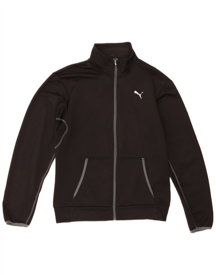 Giacca da tuta da uomo Puma Medium nera in poliestere