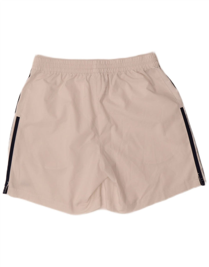 Pantaloncini sportivi Adidas Climalite da uomo di colore bianco medio