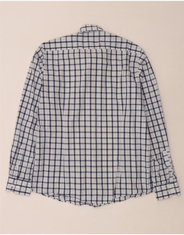 Camicia da uomo Barbour in cotone a quadri grandi blu