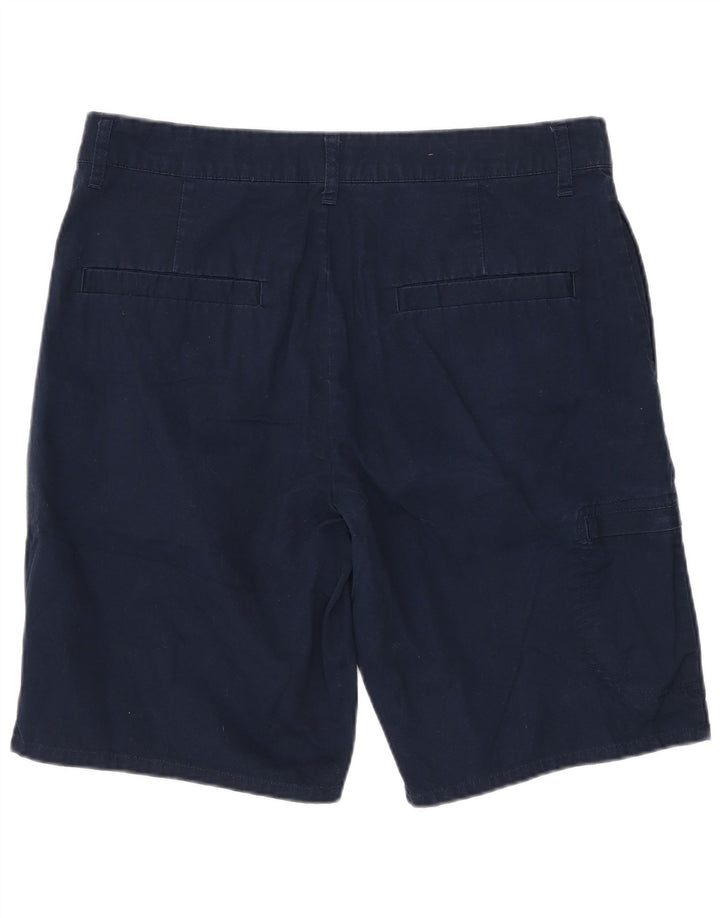 Pantaloncini cargo da uomo MOSSIMO W32 cotone blu navy medio