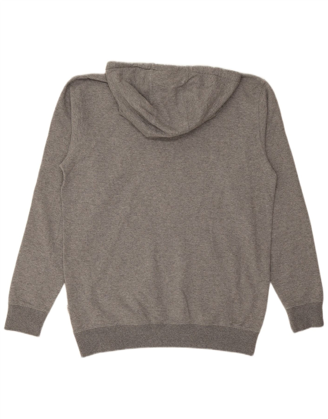 Felpa con cappuccio grafica da uomo VANS in cotone chiazzato grigio medio