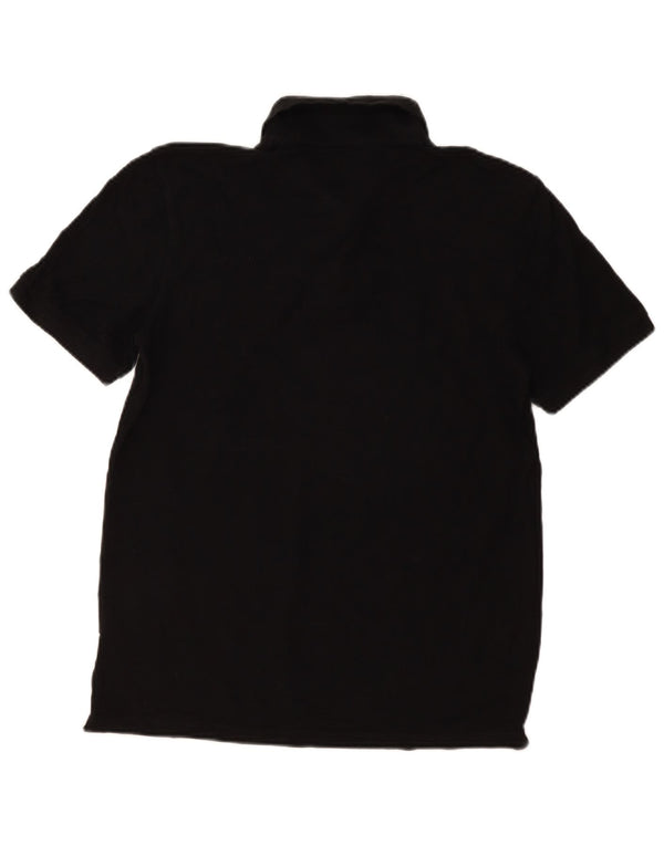Polo da uomo Hugo Boss in cotone nero medio