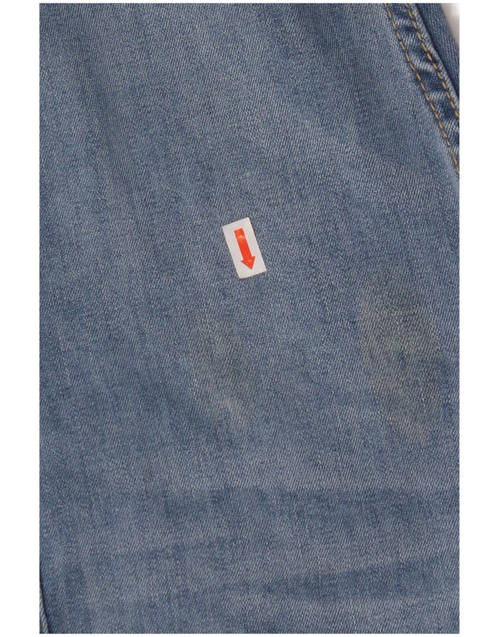 LEVI'S Jeans 511 slim effetto consumato per ragazzi 11-12 anni W26 L27 cotone blu