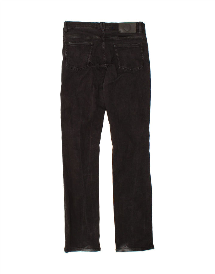 TRUSSARDI Mens Slim Jeans W32 L30 Black Vintage Trussardi and Second-Hand Trussardi from Messina Hembry 