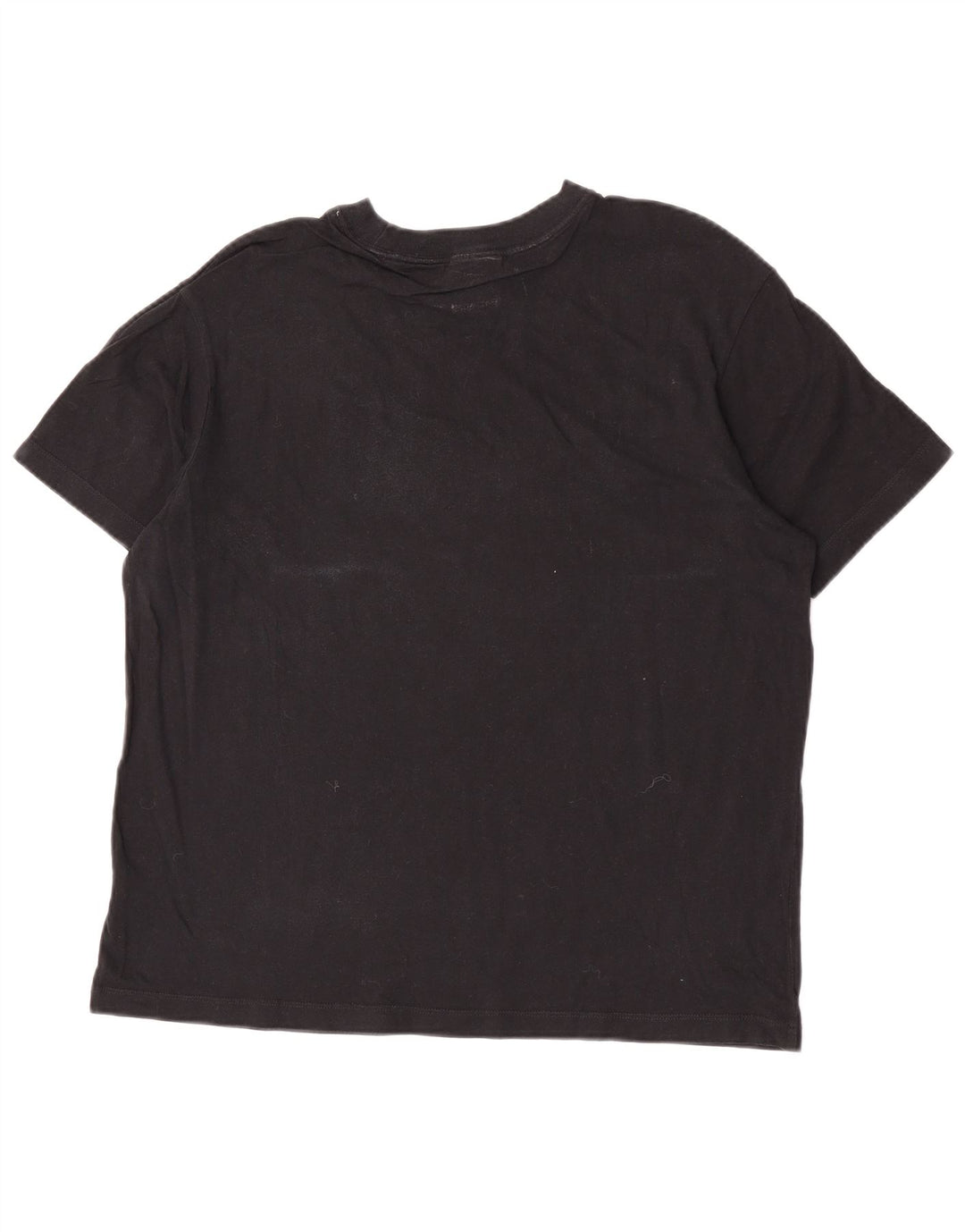T-shirt grafica da uomo Nike Top in cotone nero medio