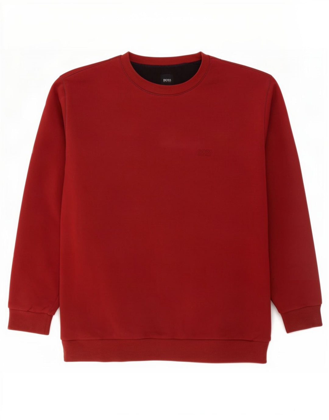 Felpa da uomo Hugo Boss maglione XL marrone cotone