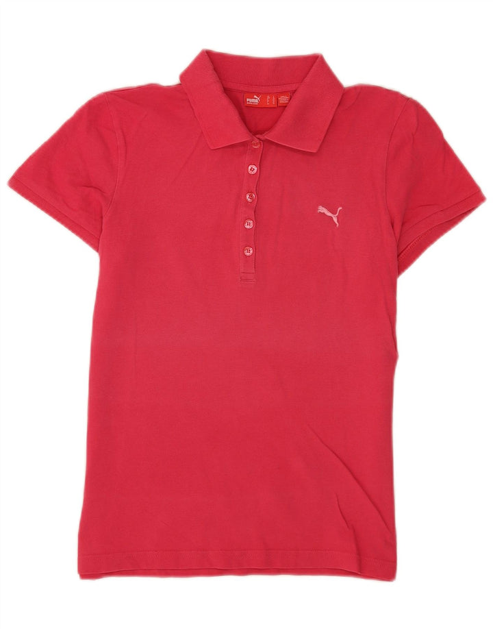 Polo Puma Donna UK 14 Rosa Medio