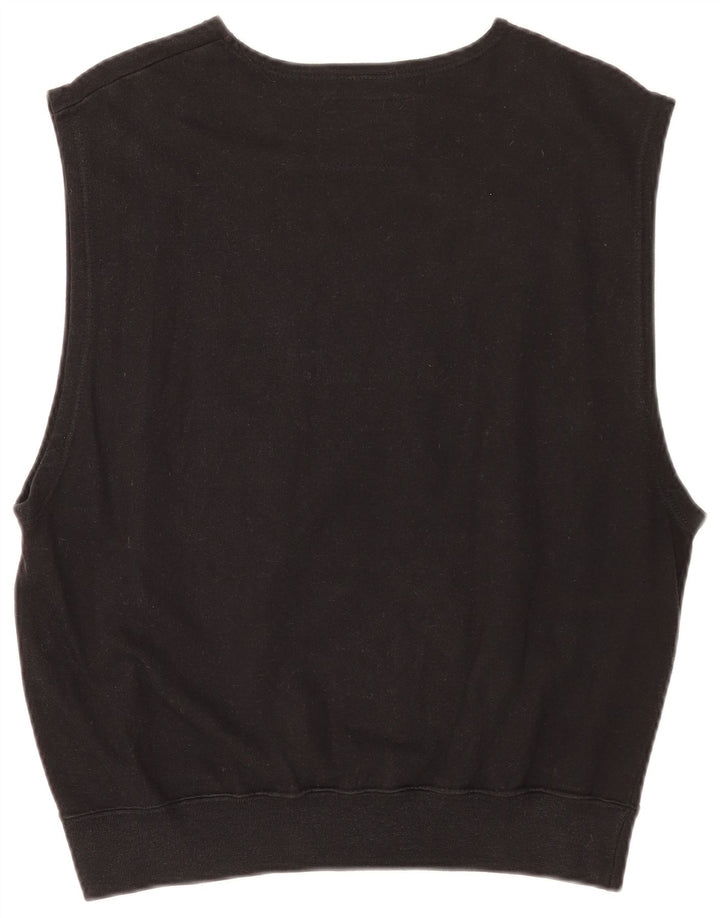 Felpa senza maniche con grafica Champion da donna UK 14 Medium Nero