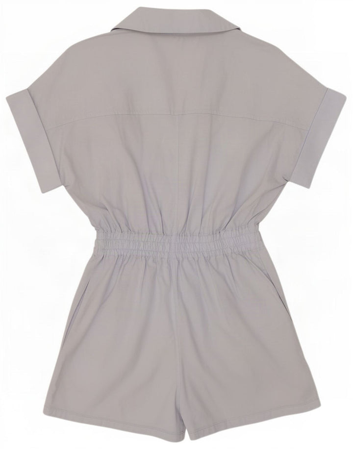 Tutina corta da donna Zara UK 6 XS blu cotone