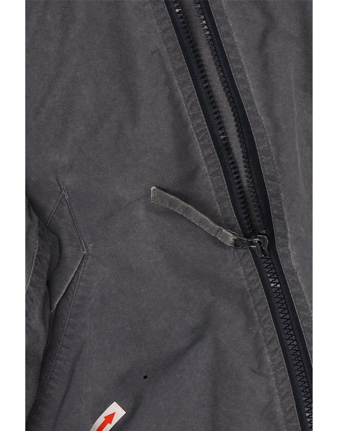 Giacca a vento con cappuccio da uomo Think Pink UK 48 4XL Poliestere grigio