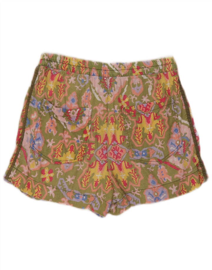 Pantaloncini chino da donna Zara piccoli W26 multicolore floreale