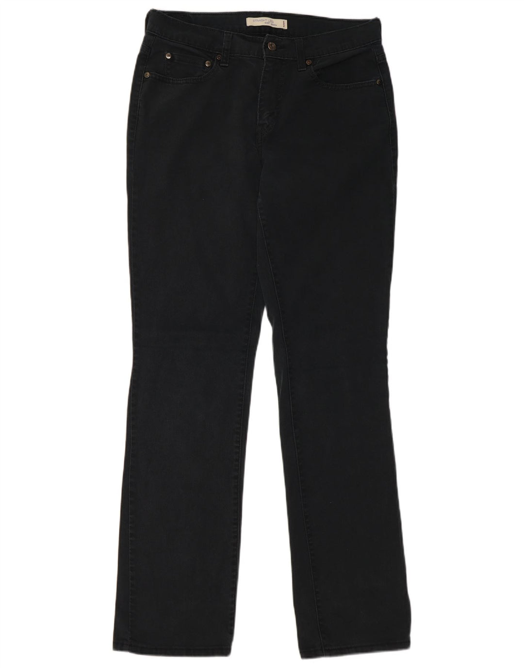 Levi's Donna 505 Jeans dritti US 8 Medio W30 L32 Cotone blu navy