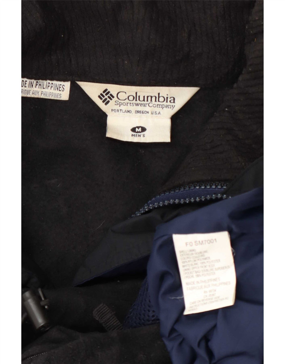 Giacca da sci Columbia Bugaboo Graphic da uomo UK 38 Medium Navy Blue Colourblock
