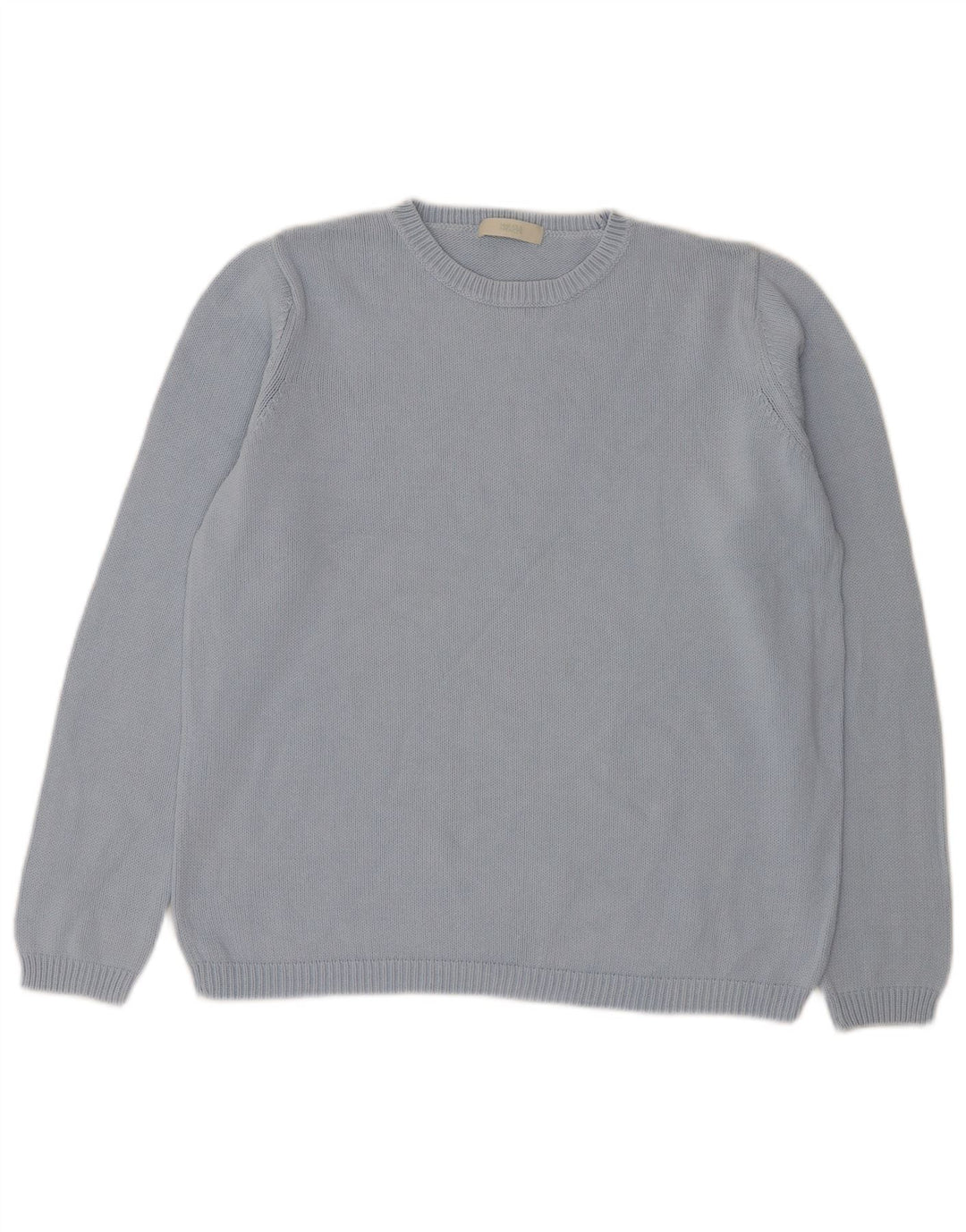 Maglione maglione girocollo da uomo Marks & Spencer blu medio