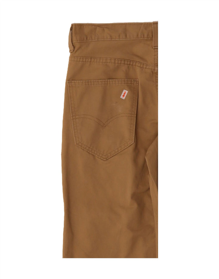 LEVI'S Mens Slim Chino Trousers W30 L32 Brown Cotton Vintage Levi's and Second-Hand Levi's from Messina Hembry 