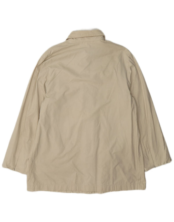 Giubbotto bomber da donna Luisa Spagnoli UK 14 Cotone beige medio