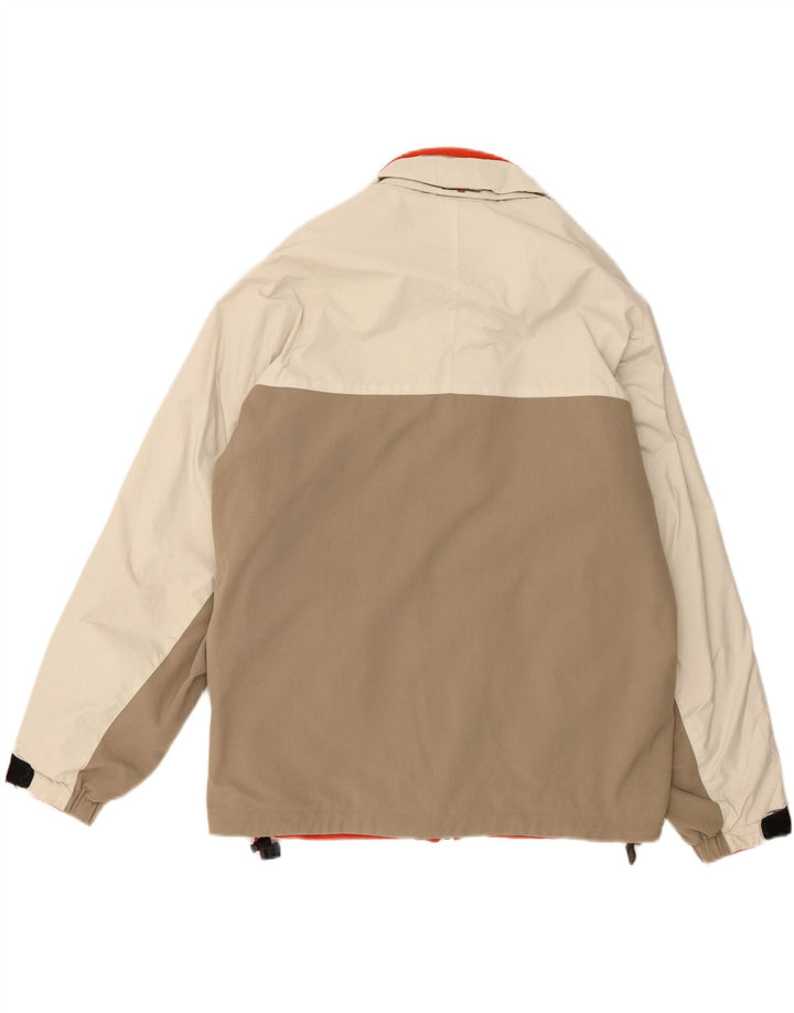 Giacca a vento grafica da uomo Nautica UK 38 Colorblock beige medio