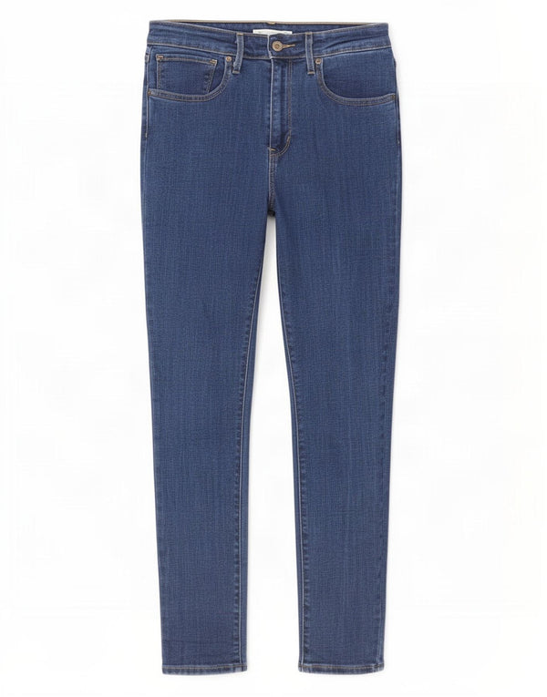 Jeans skinny a vita alta Levi's 721 da donna W30 L30 in cotone blu navy