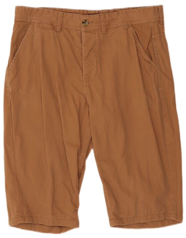KANGOL Mens Chino Shorts Medium W32  Brown Cotton
