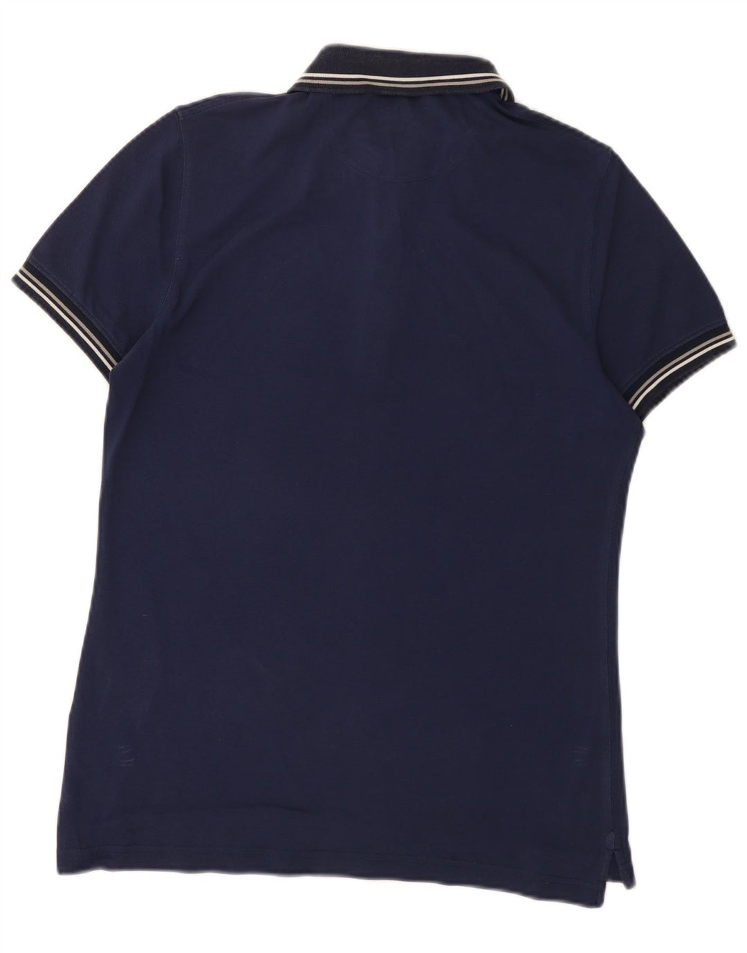 Polo MASSIMO DUTTI da uomo vestibilità regolare blu navy medio