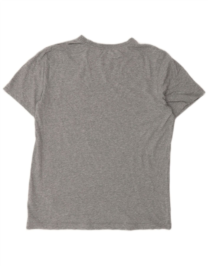 T-shirt Nike da uomo Top Small in cotone grigio