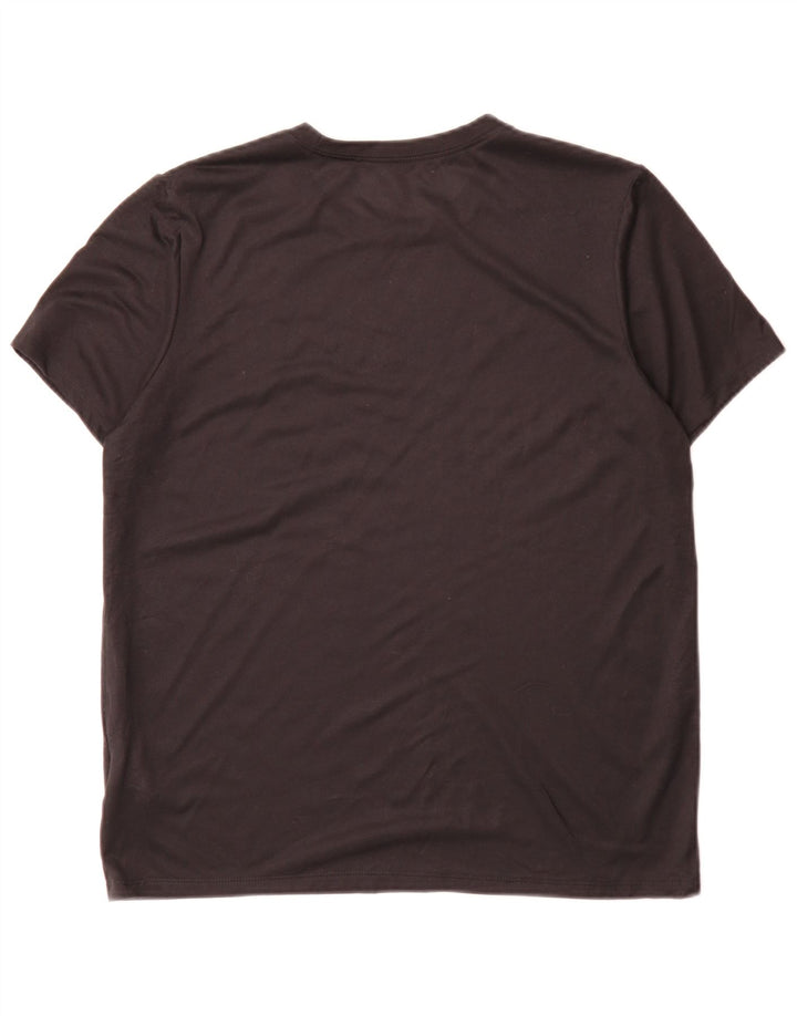 T-shirt Nike Dri Fit da donna, media, nera, poliestere, sportiva
