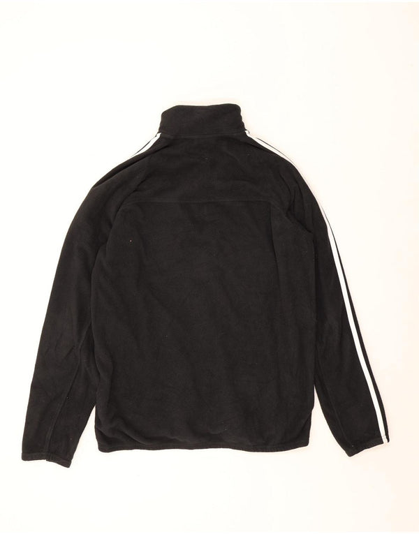 Giacca in pile da uomo Adidas UK 40 grande poliestere nero