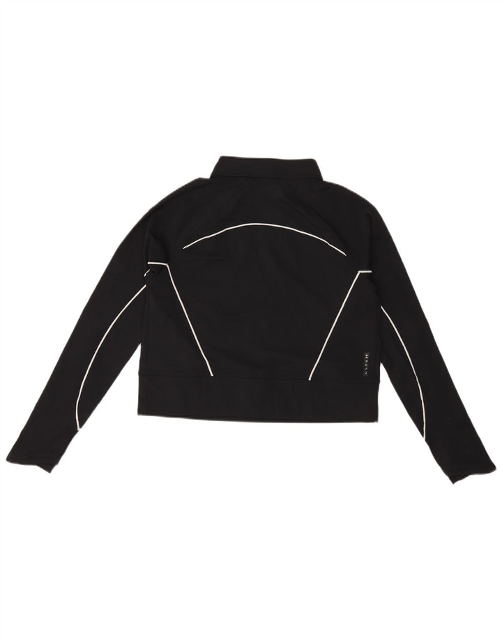 Felpa corta da donna UNDER ARMOUR Cold Gear UK 10 piccola nera