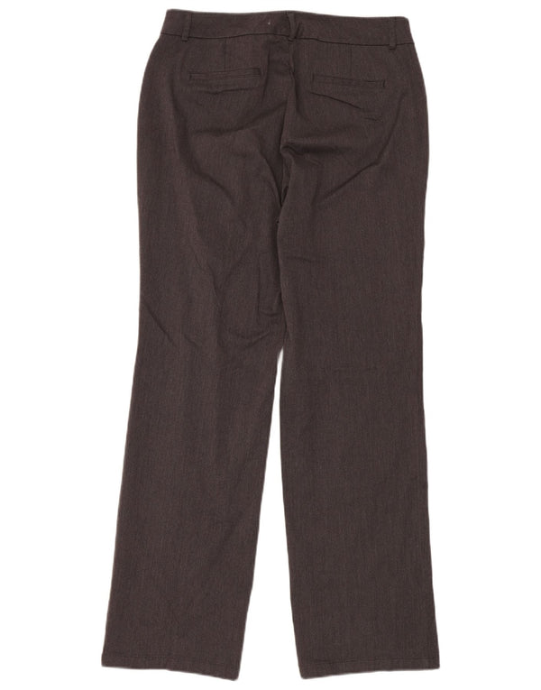 DOCKERS Pantaloni casual dritti da donna Ideal Fit US 10 Large W32 L32 Grigio