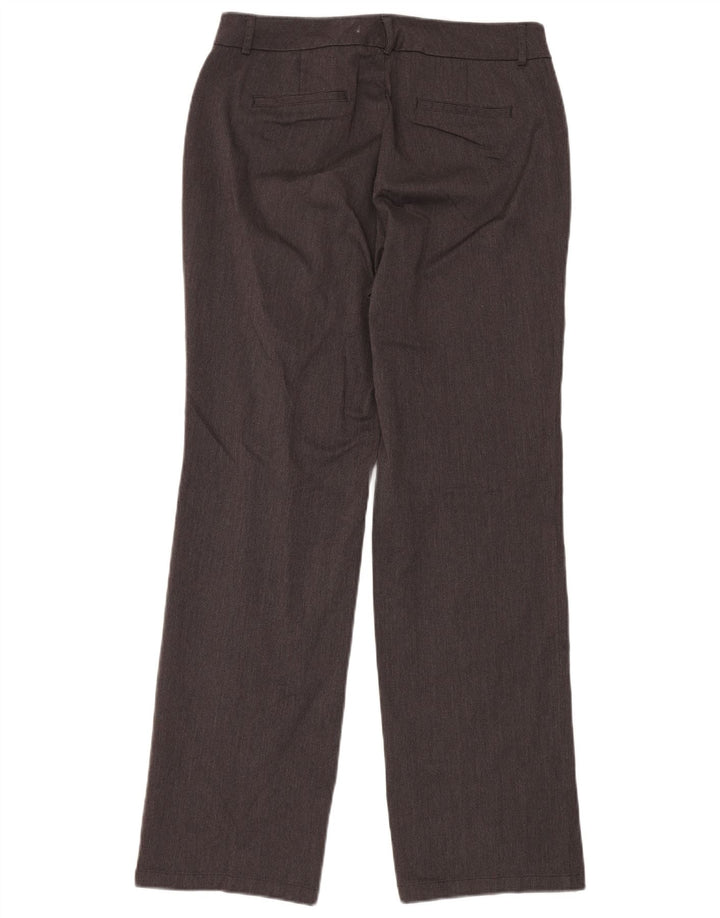 DOCKERS Pantaloni casual dritti da donna Ideal Fit US 10 Large W32 L32 Grigio