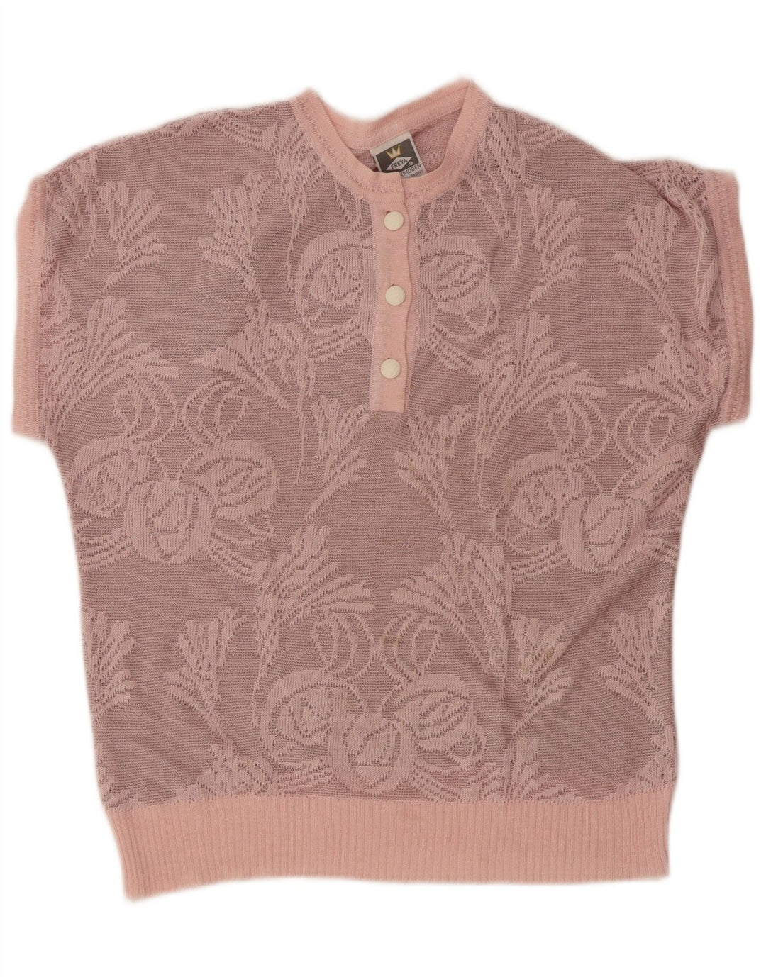 Maglione maglione girocollo da donna FREYA EU 40 rosa medio floreale