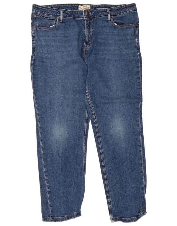 Jeans slim fit rilassati da donna di White Stuff UK 20 2XL W40 L27 Cotone blu
