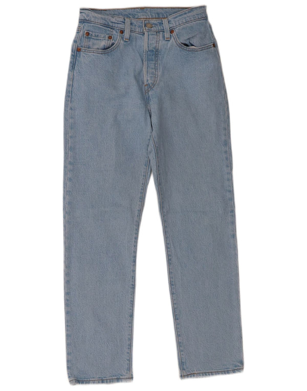 Jeans dritti Levi's 501 da donna W25 L28 cotone blu