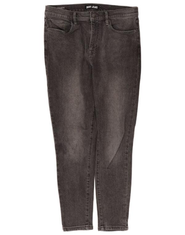 Jeans skinny da donna Dkny W34 L28 cotone grigio